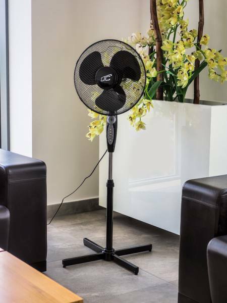329773_oryg Standing Fan WT06 40W 16" black 3 modes with remote control HQ