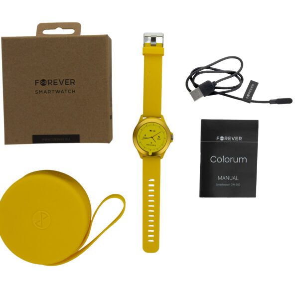 Smartwatch Forever Colorum CW-300 xYellow