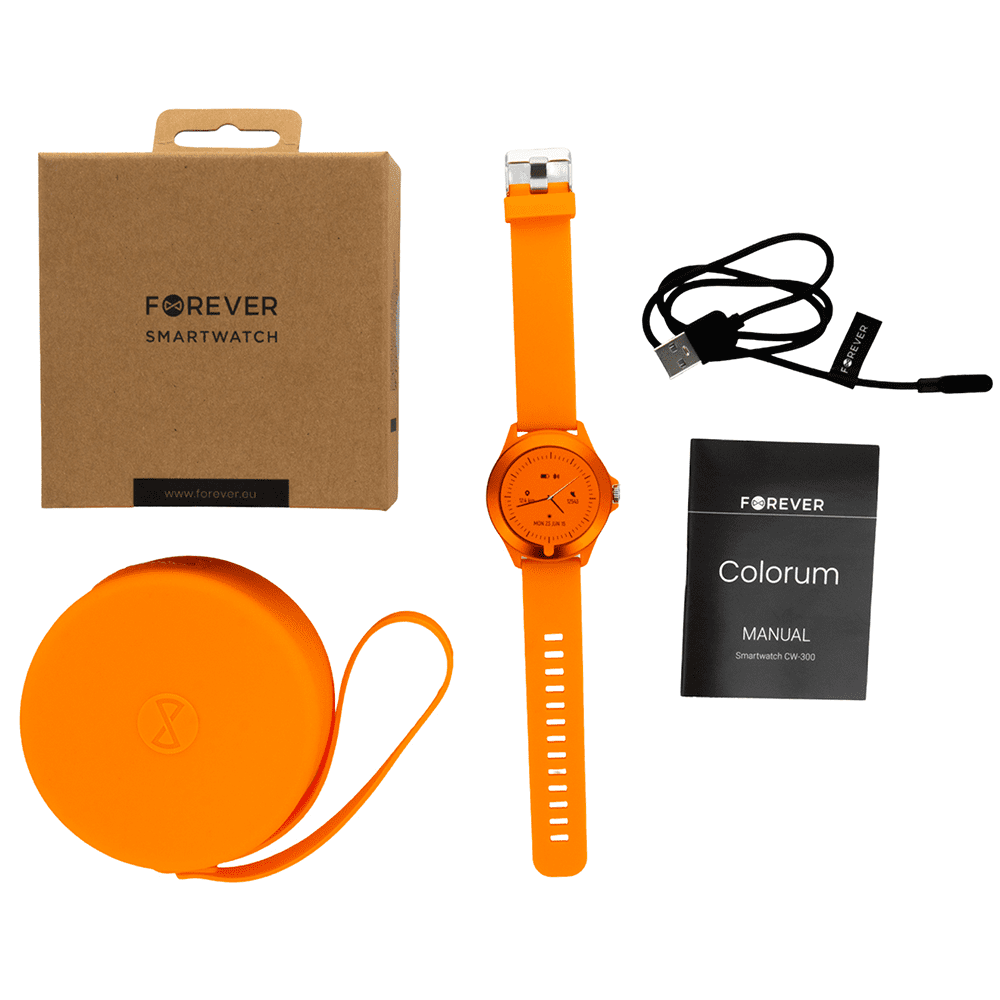 329816_oryg Smartwatch Forever Colorum CW-300 xOrange