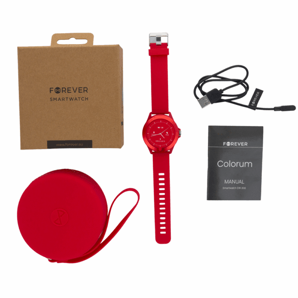 Smartwatch Forever Colorum CW-300 xMagenta