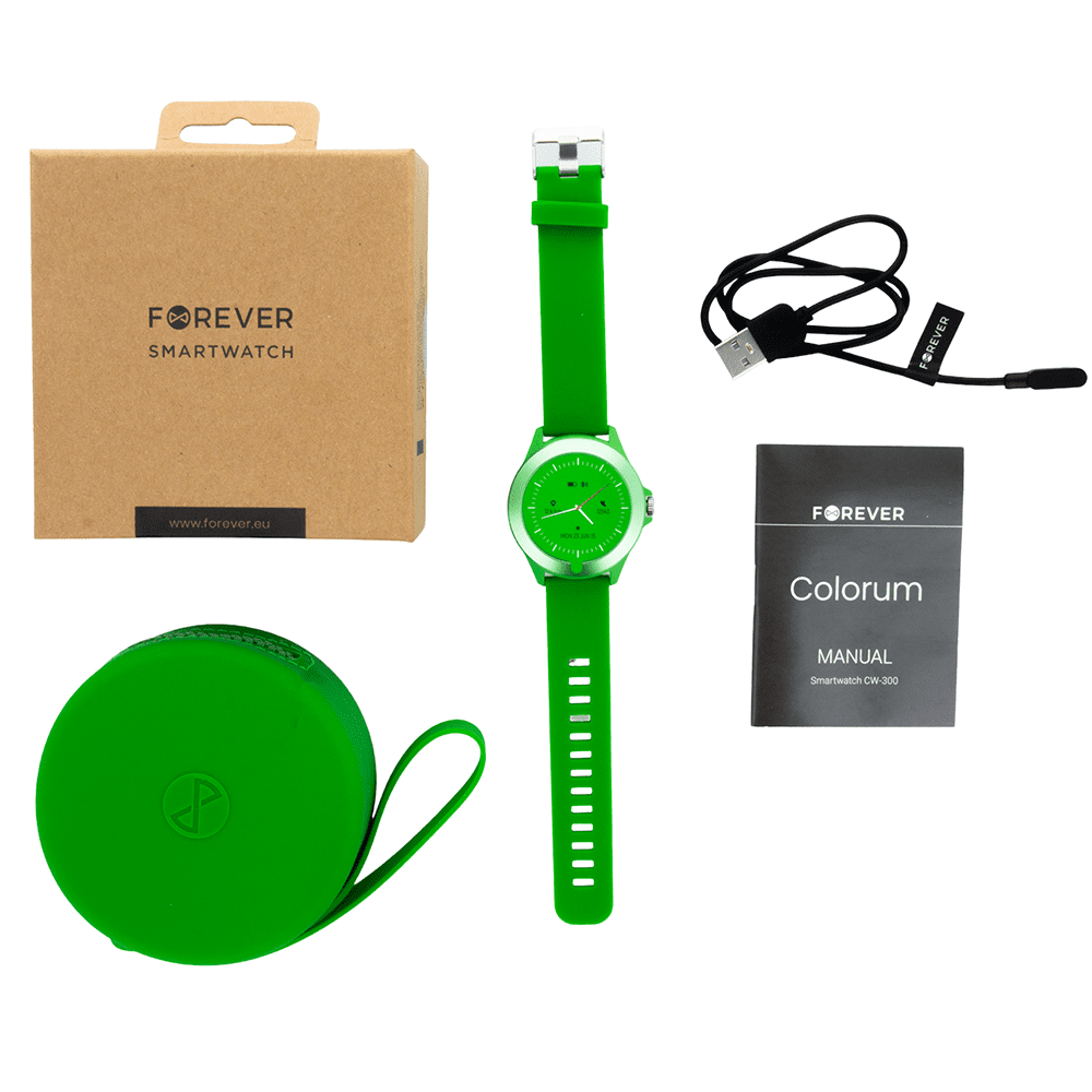 329854_oryg Smartwatch Forever Colorum CW-300 xGreen