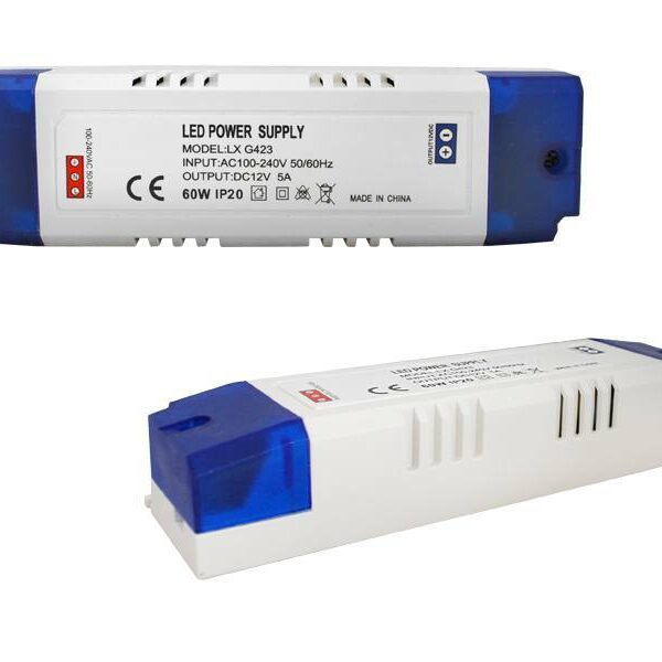 Switching power supply 60W/5A 12V IP20
