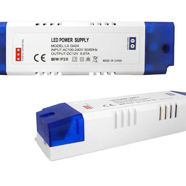 Switching power supply 80W/6,67A 12V IP20