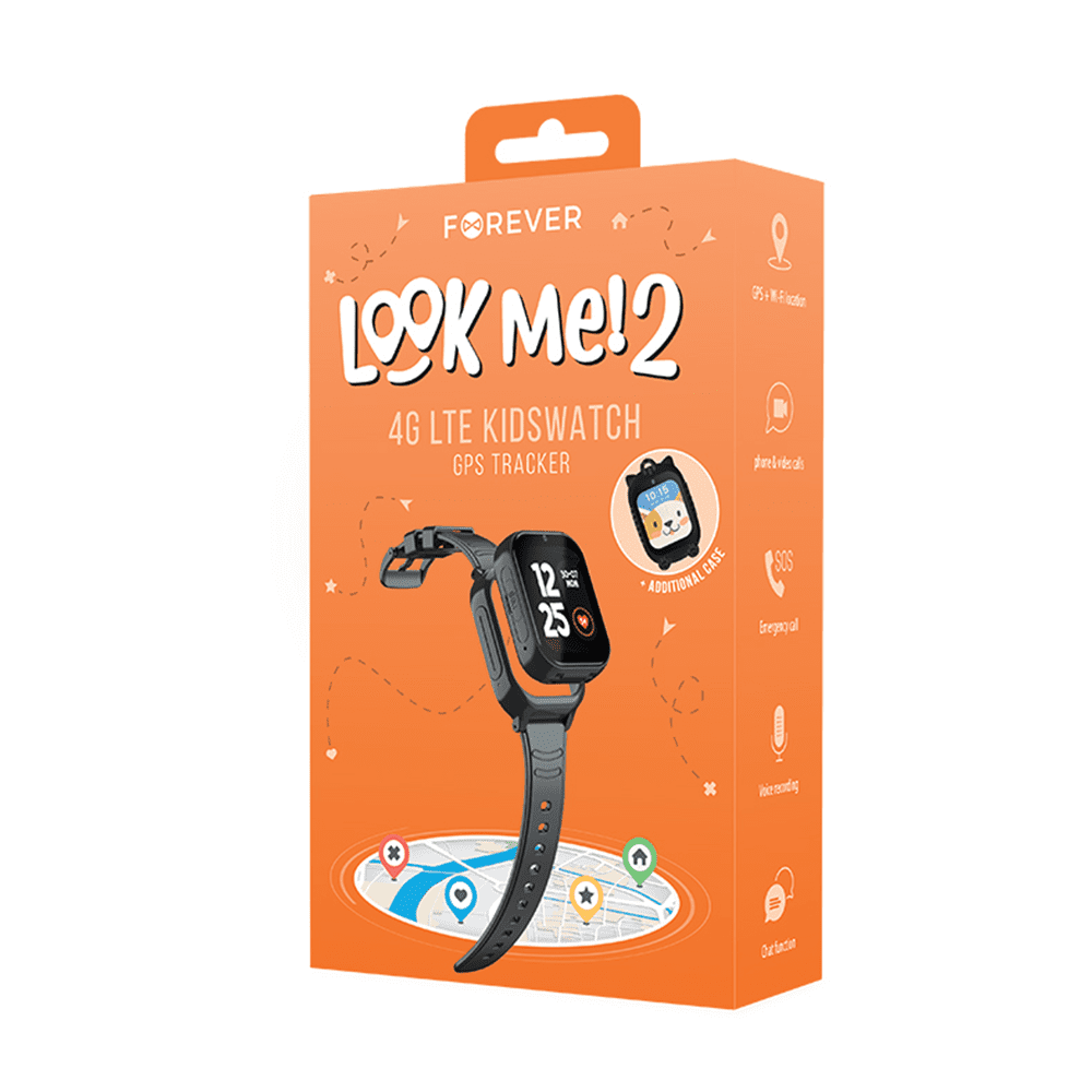 332094_oryg Forever Smartwatch GPS WiFi 4G Kids KW-510 black