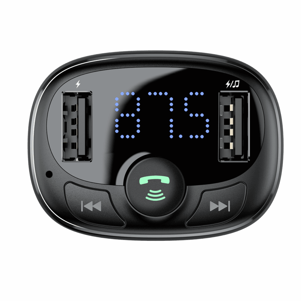 Baseus transmiter FM T Shaped S-09A Bluetooth MP3 black