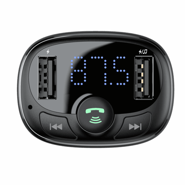Baseus transmiter FM T Shaped S-09A Bluetooth MP3 black