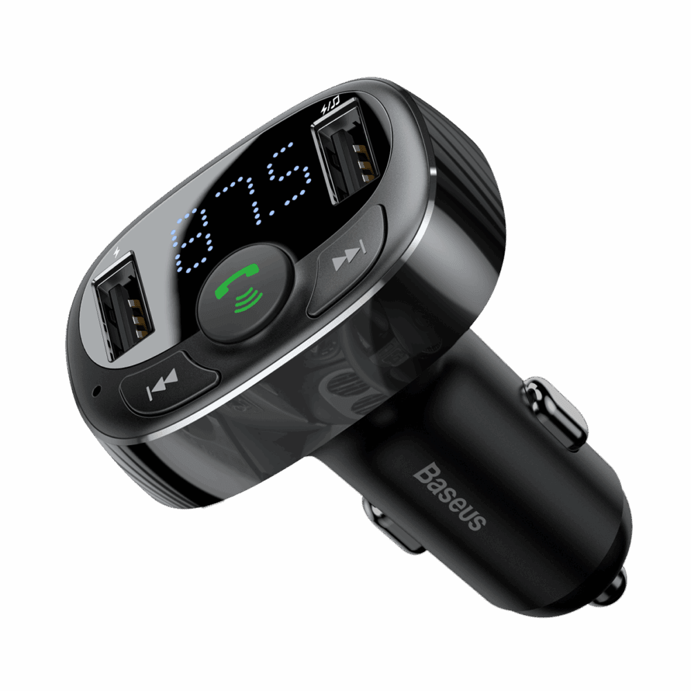 Baseus transmiter FM T Shaped S-09A Bluetooth MP3 black