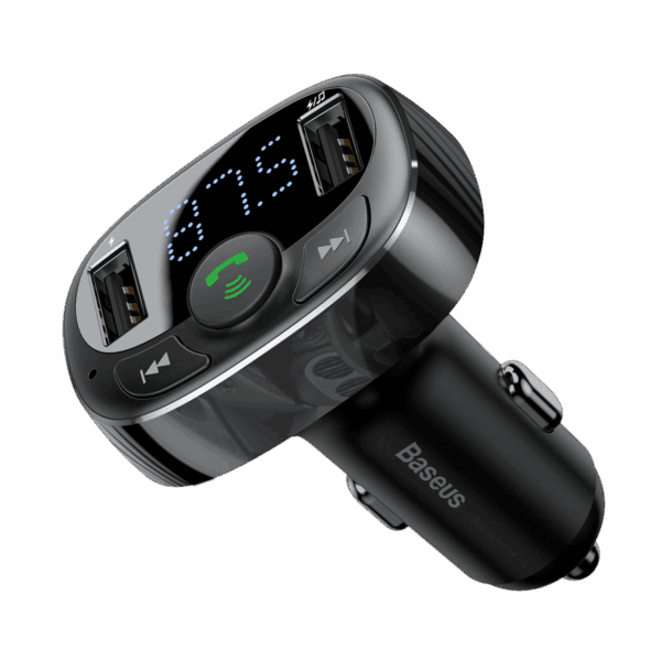 Baseus transmiter FM T Shaped S-09A Bluetooth MP3 black