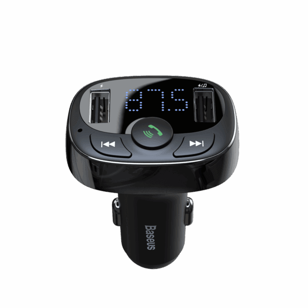 Baseus transmiter FM T Shaped S-09A Bluetooth MP3 black