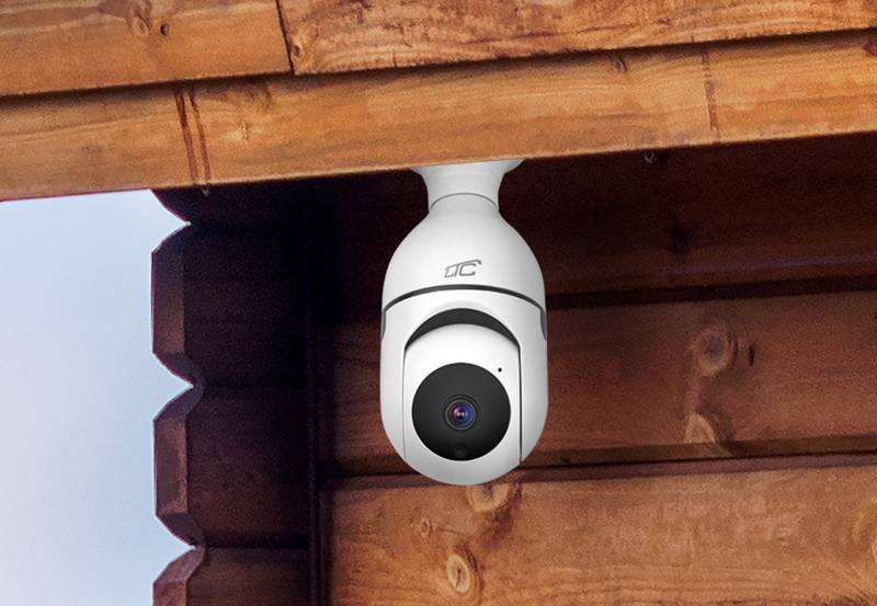 332790_oryg Internet Rotary Camera IP socket E27 PTZ 3Mpix 230V SMART LTC VISION