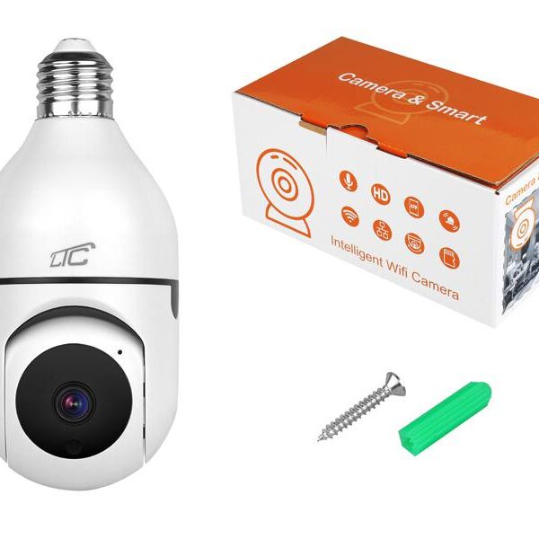 Internet Rotary Camera IP socket E27 PTZ 3Mpix 230V SMART LTC VISION