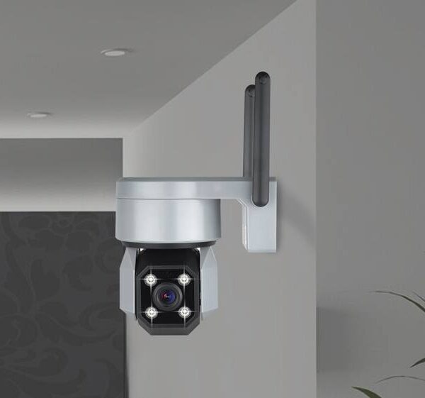 Internet Rotary Exterior Camera IP socket E27 IP65 PTZ 5Mpix 230V SMART LTC VISION