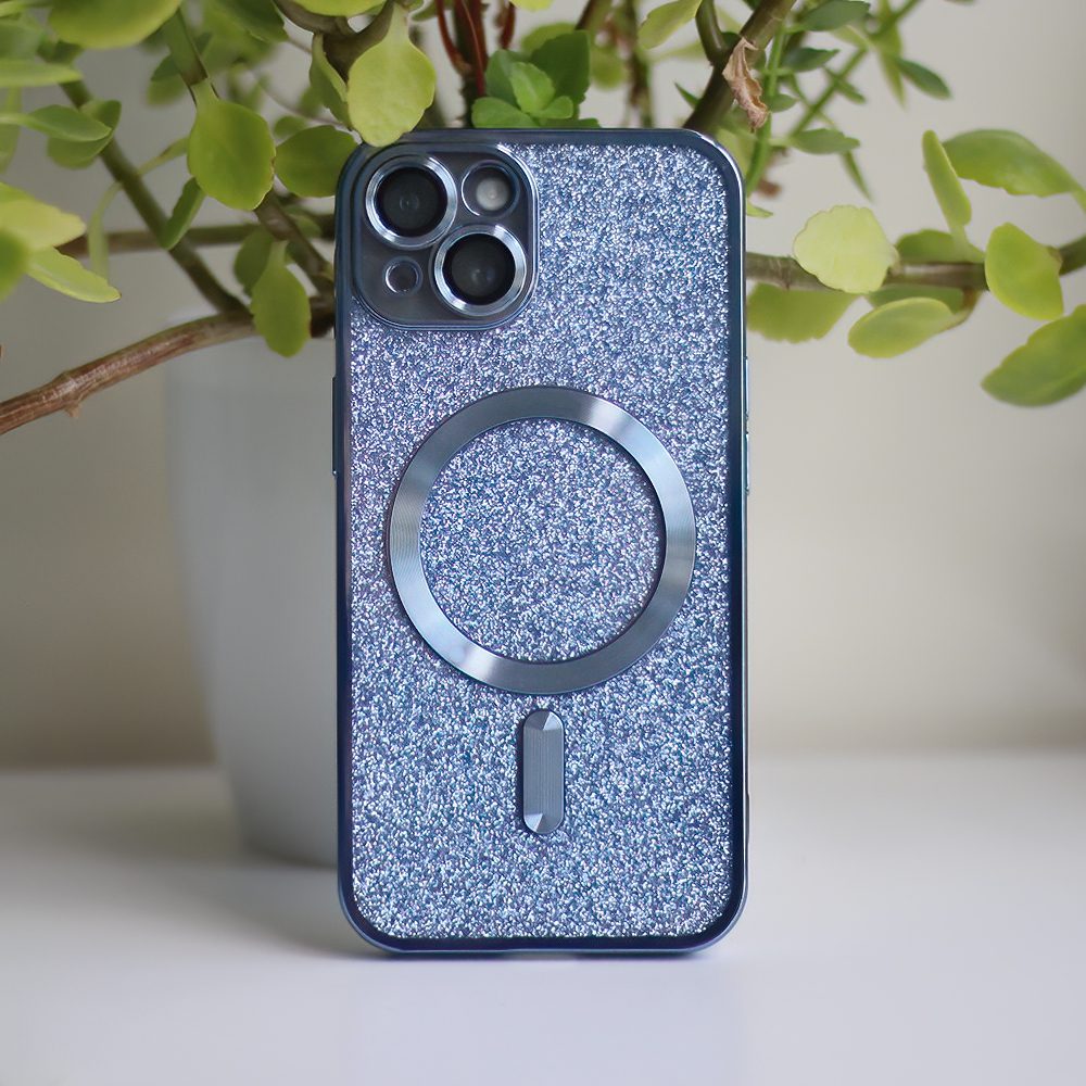 333784_oryg Glitter Chrome Mag case for iPhone 15 Plus 6,7" blue