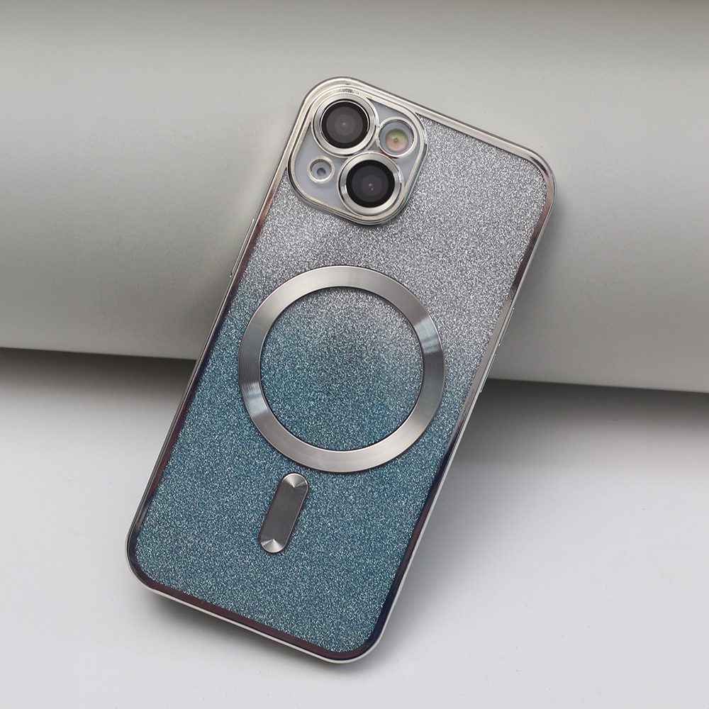 333799_oryg Glitter Chrome Mag case for iPhone 15 Plus 6,7" silver gradient