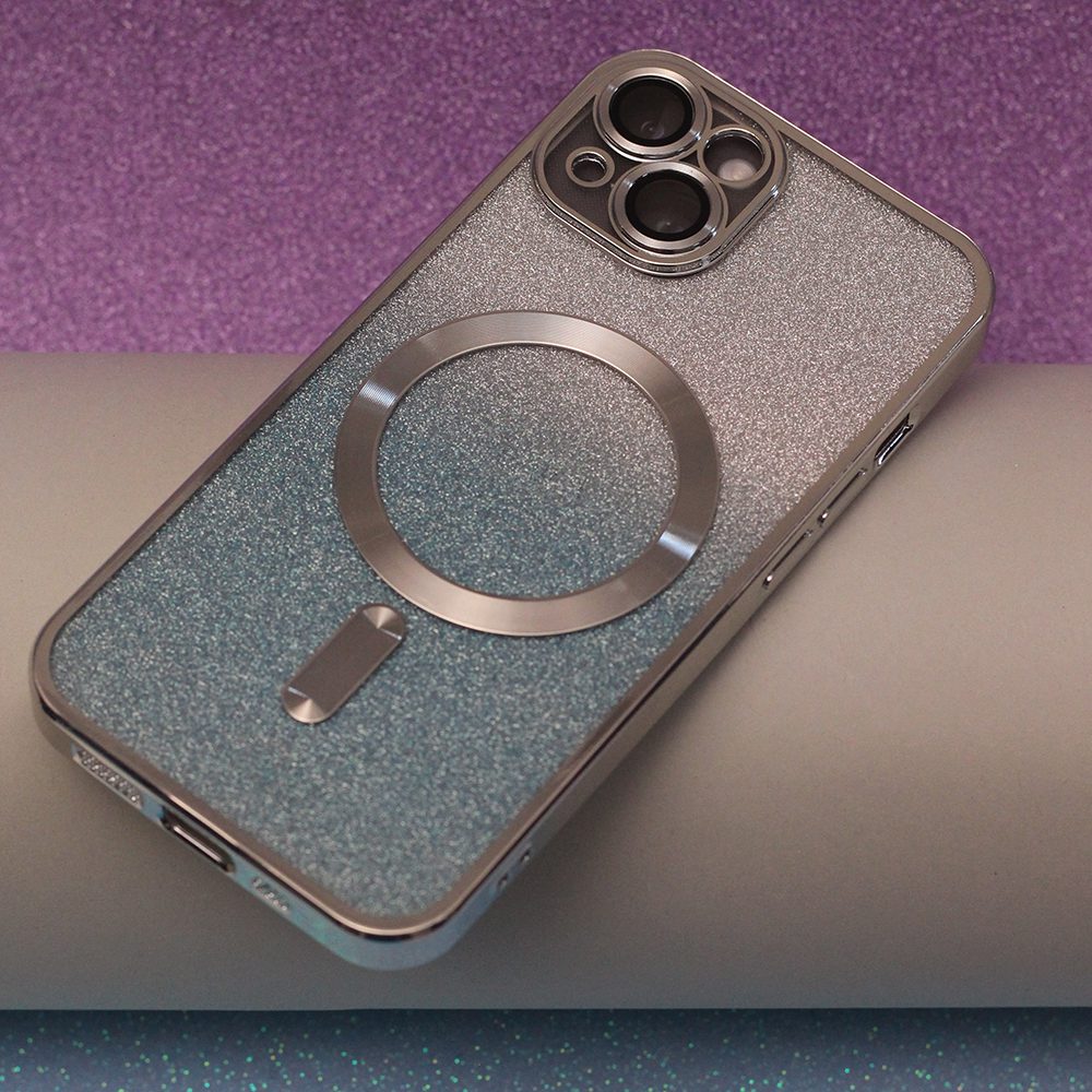 333804_oryg Glitter Chrome Mag case for iPhone 15 Plus 6,7" silver gradient