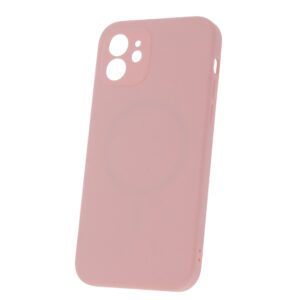 Mag Invisible case for iPhone 12 6,1" pastel pink
