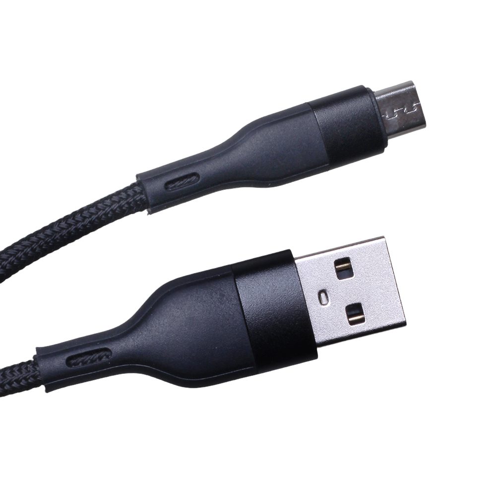 337237_oryg Maxlife MXUC-07 cable USB - microUSB 1,0 m 2,4A black nylon