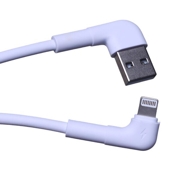 337249_oryg Maxlife MXUC-09 angle cable USB - Lightning 1,0 m 2,4A white