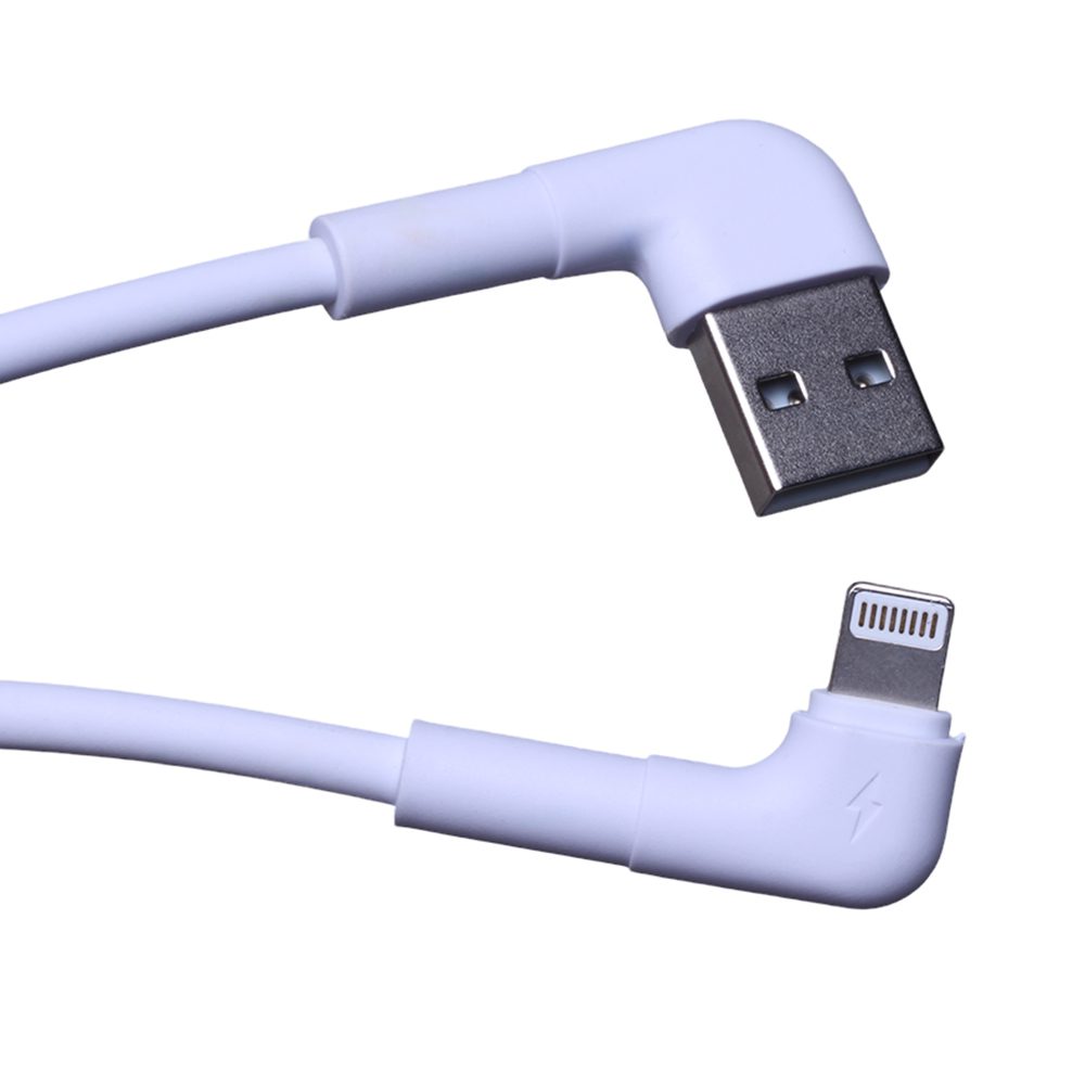 337249_oryg Maxlife MXUC-09 angle cable USB - Lightning 1,0 m 2,4A white