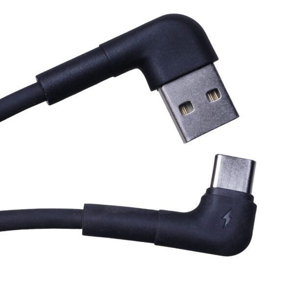 337252_oryg Maxlife MXUC-09 angle cable USB - USB-C 1,0 m 3A black