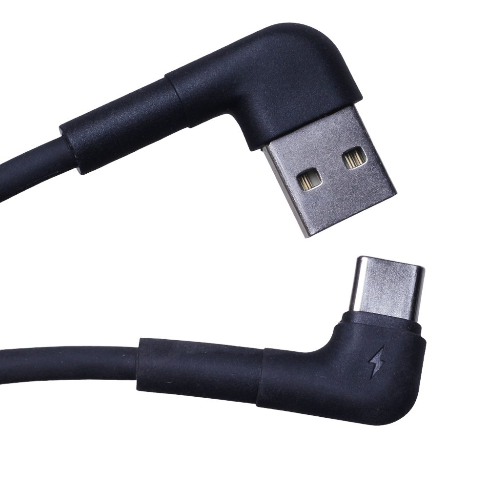 337252_oryg Maxlife MXUC-09 angle cable USB - USB-C 1,0 m 3A black