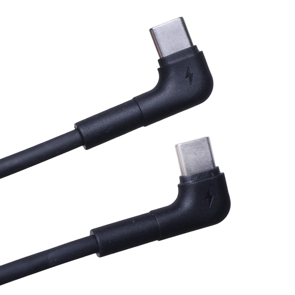 337260_oryg Maxlife MXUC-09 angle cable USB-C - USB-C 1,0 m 60W black