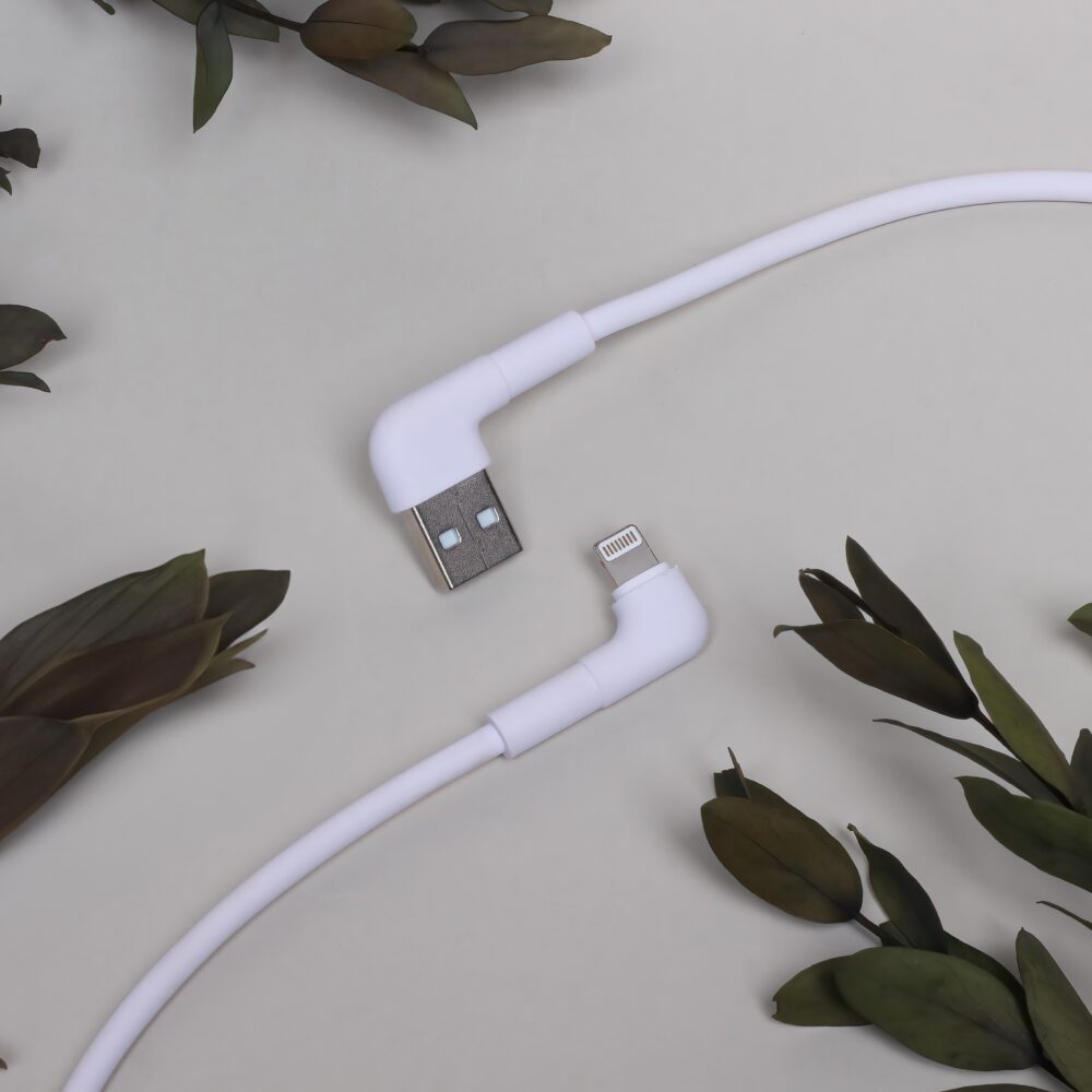 337452_oryg Maxlife MXUC-09 angle cable USB - Lightning 1,0 m 2,4A white