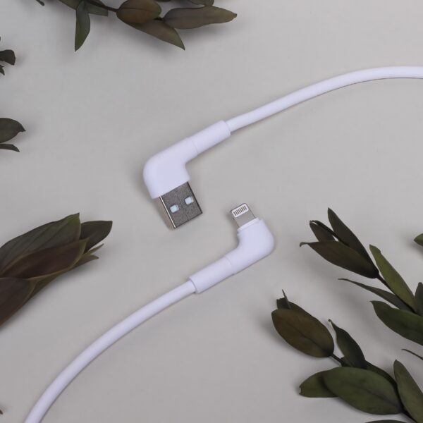 337452_oryg Maxlife MXUC-09 angle cable USB - Lightning 1,0 m 2,4A white