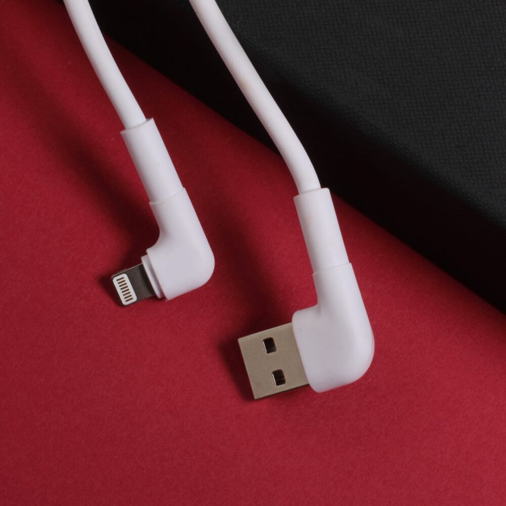 337453_oryg Maxlife MXUC-09 angle cable USB - Lightning 1,0 m 2,4A white