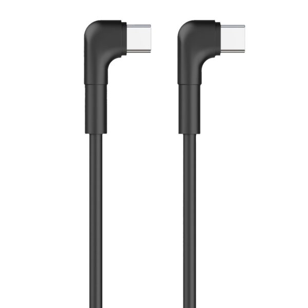 337522_oryg Maxlife MXUC-09 angle cable USB-C - USB-C 1,0 m 60W black