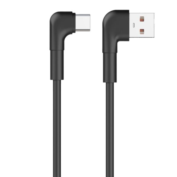337523_oryg Maxlife MXUC-09 angle cable USB - USB-C 1,0 m 3A black