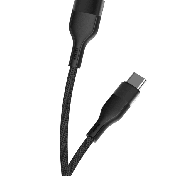 337538_oryg Maxlife MXUC-07 cable USB - USB-C 1,0 m 3A black nylon