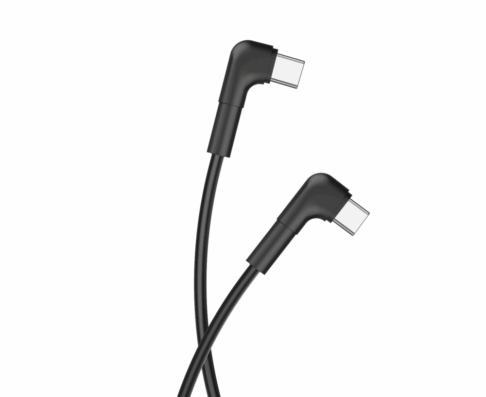 337540_oryg Maxlife MXUC-09 angle cable USB-C - USB-C 1,0 m 60W black