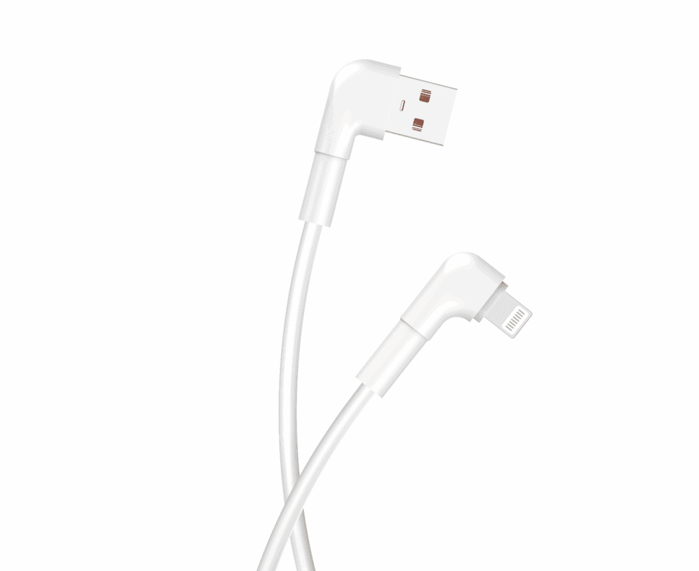 337541_oryg Maxlife MXUC-09 angle cable USB - Lightning 1,0 m 2,4A white