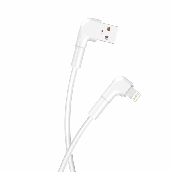 337541_oryg Maxlife MXUC-09 angle cable USB - Lightning 1,0 m 2,4A white