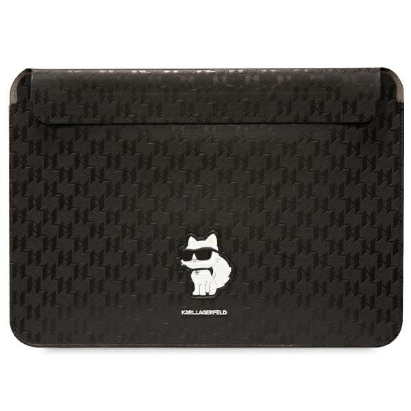 338513_oryg Karl Lagerfeld sleeve KLCS16SAKHPCK 16” black Sleeve Mono Saffiano Choupette