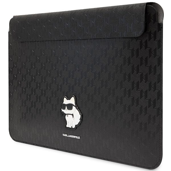 338514_oryg Karl Lagerfeld sleeve KLCS16SAKHPCK 16” black Sleeve Mono Saffiano Choupette