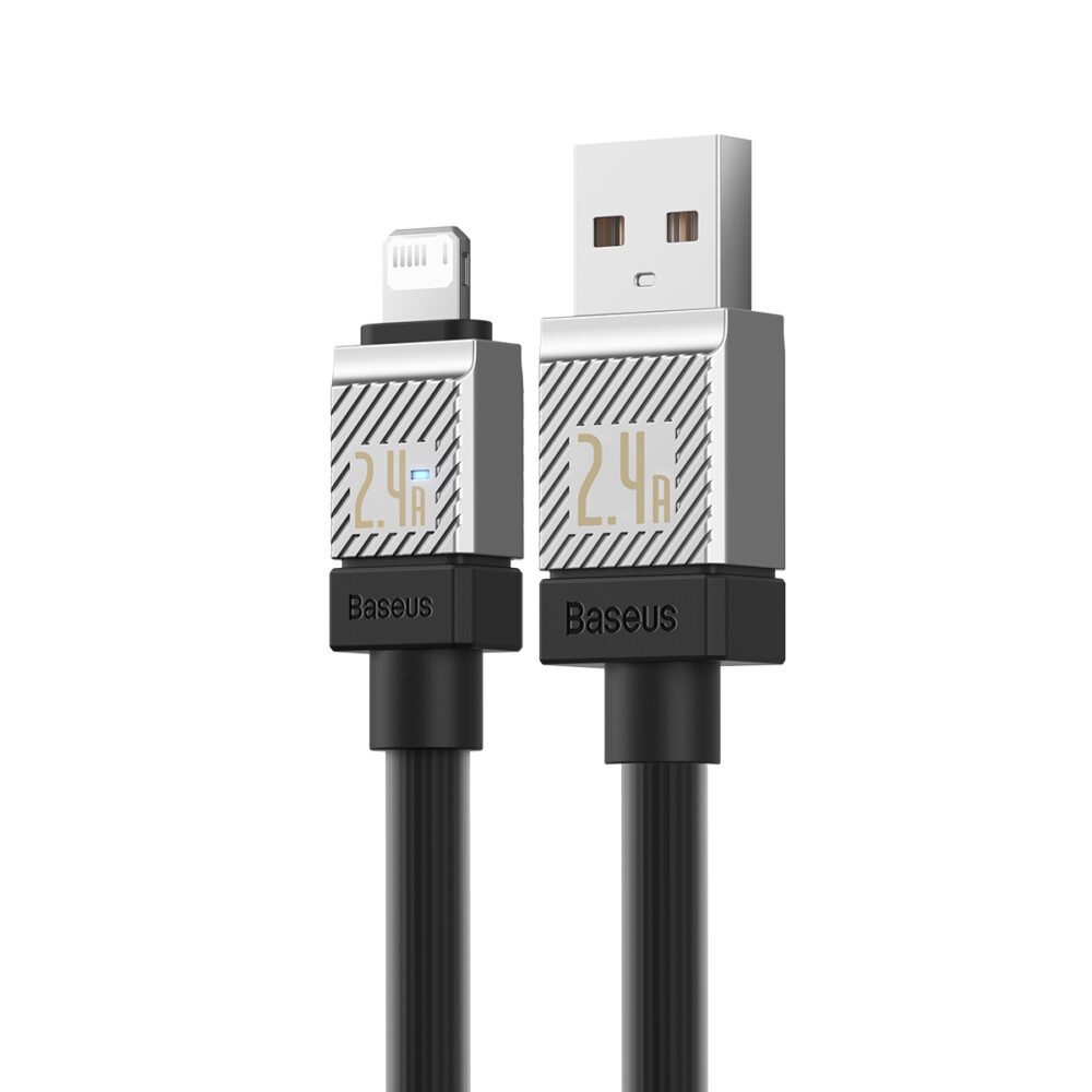 Baseus cable CoolPlay USB - Lightning 2m 2,4A black