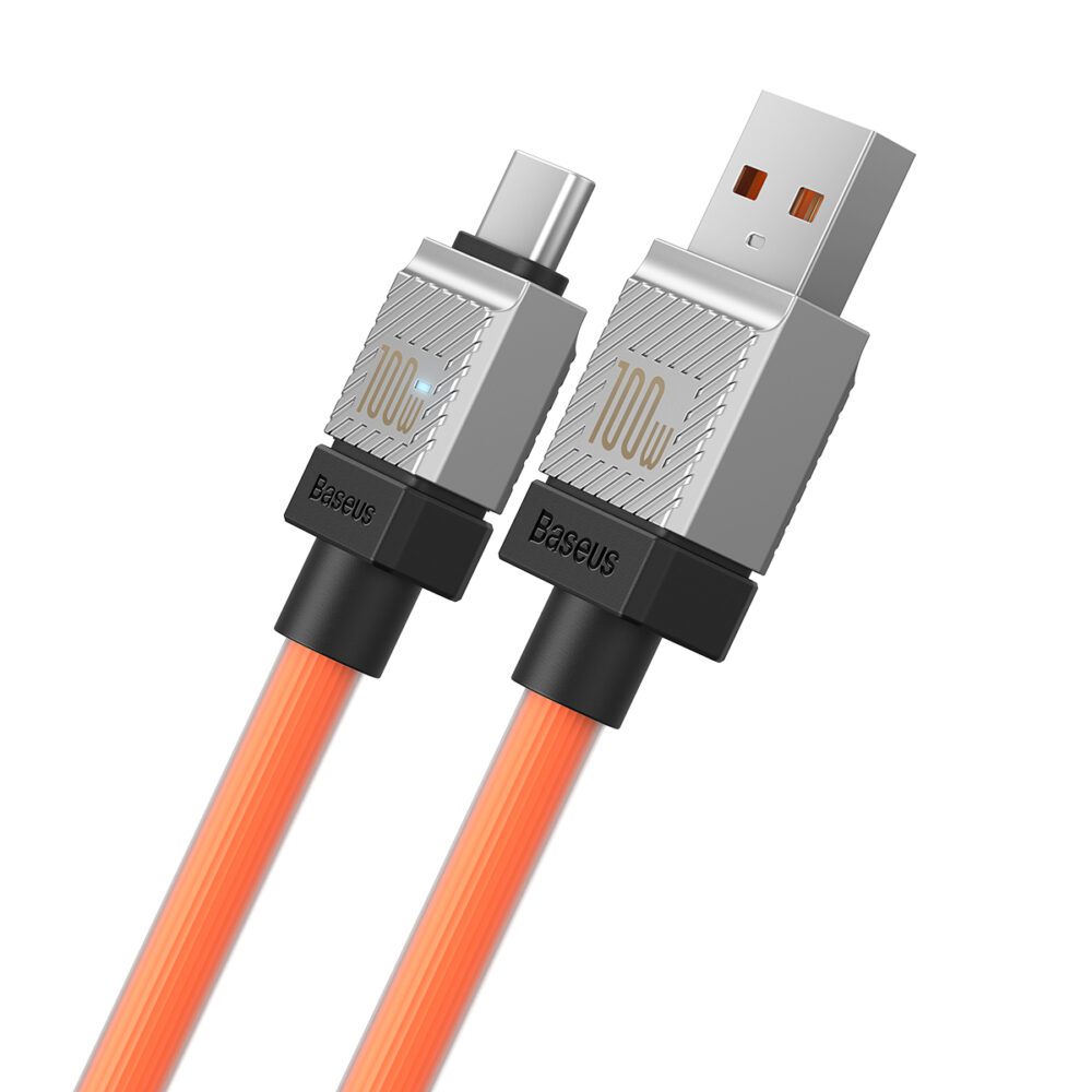 339402_oryg Baseus cable CoolPlay USB - USB-C 1m 100W orange