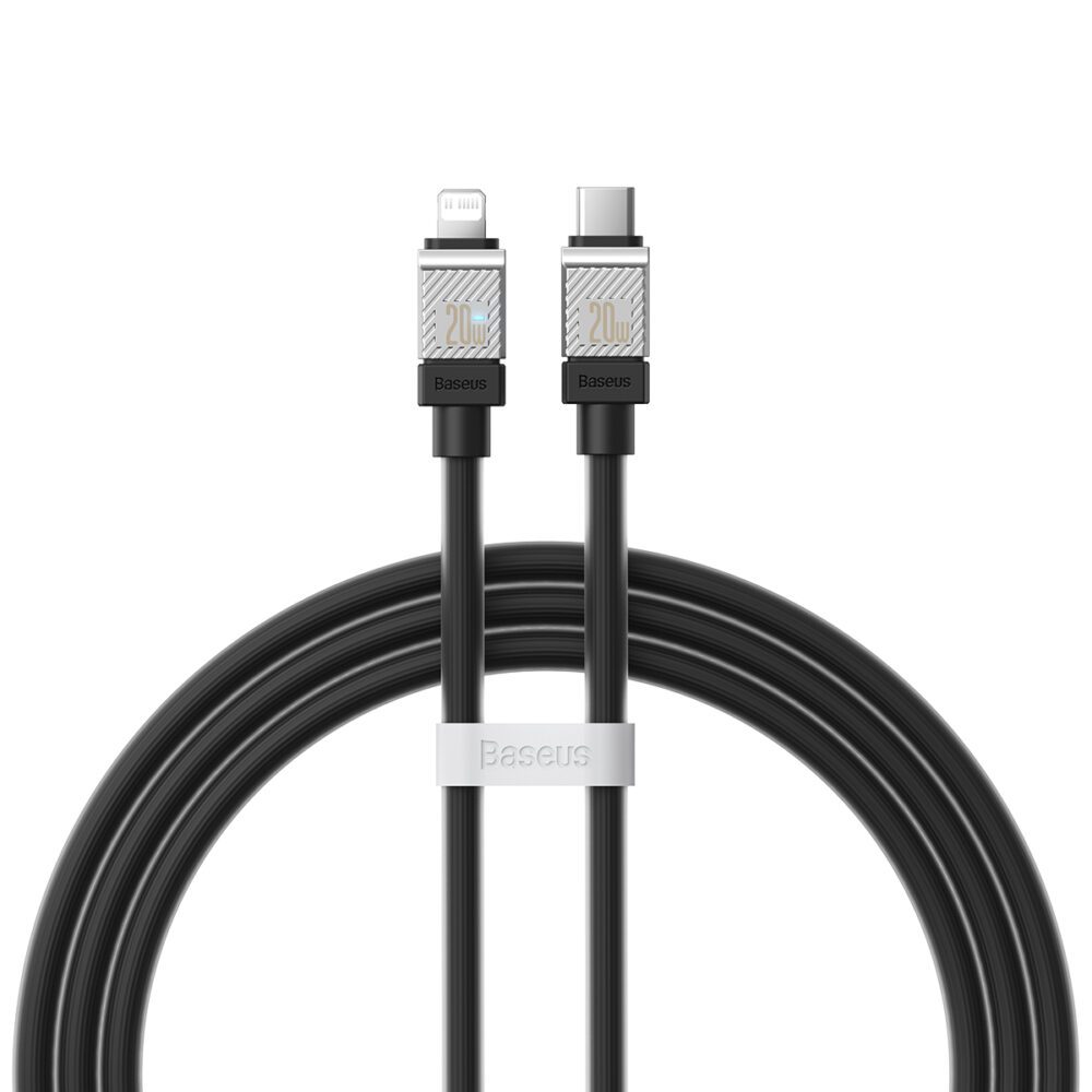 339450_oryg Baseus cable CoolPlay USB-C - Lightning 1m 20W black