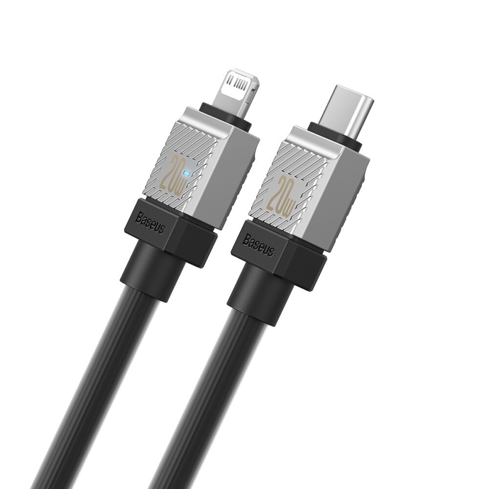 339451_oryg Baseus cable CoolPlay USB-C - Lightning 1m 20W black