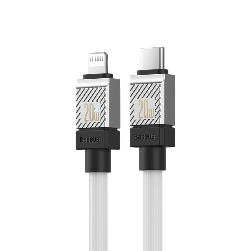 339494_oryg Baseus cable CoolPlay USB-C - Lightning 2m 20W white