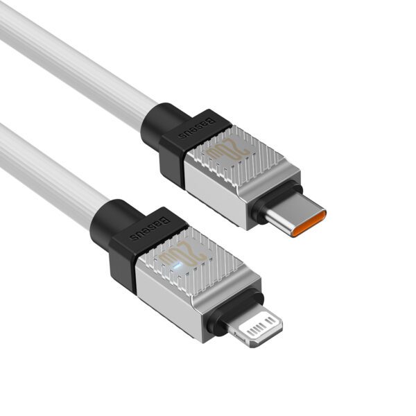 339496_oryg Baseus cable CoolPlay USB-C - Lightning 2m 20W white
