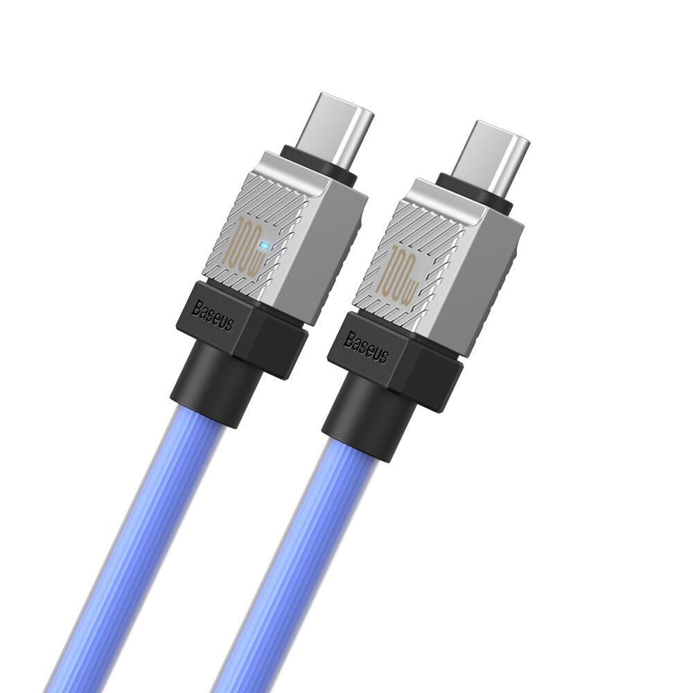 Baseus cable CoolPlay USB-C - USB-C 1m 100W blue