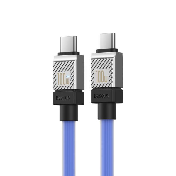 Baseus cable CoolPlay USB-C - USB-C 1m 100W blue