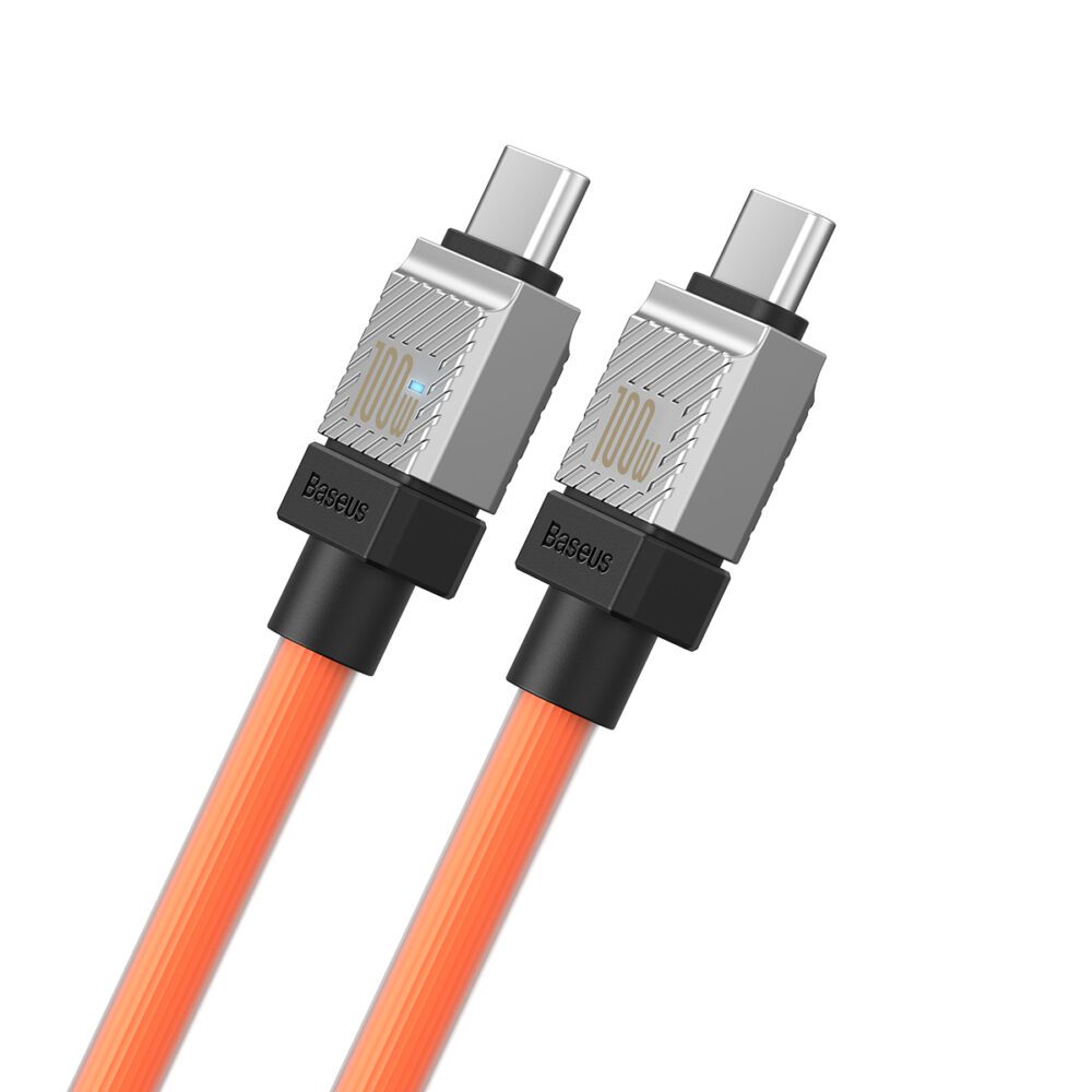 Baseus cable CoolPlay USB-C - USB-C 1m 100W orange