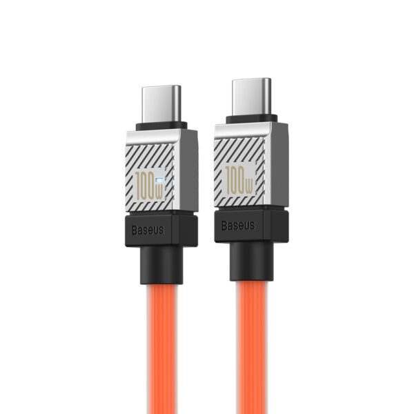 Baseus cable CoolPlay USB-C - USB-C 1m 100W orange