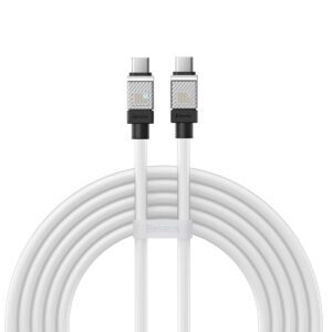 Baseus cable CoolPlay USB-C - USB-C 2m 100W white