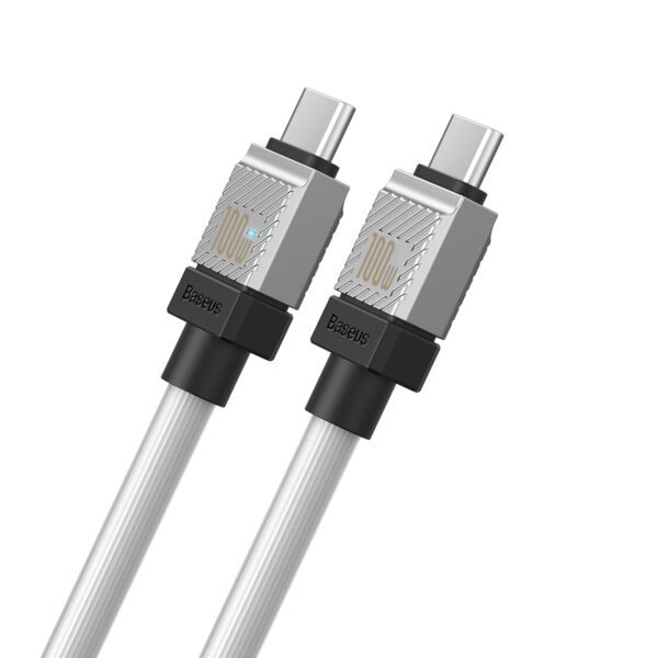 Baseus cable CoolPlay USB-C - USB-C 2m 100W white
