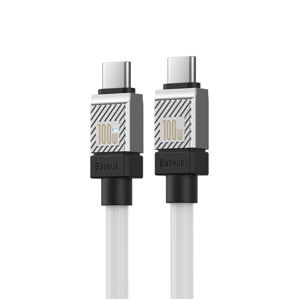 Baseus cable CoolPlay USB-C - USB-C 2m 100W white